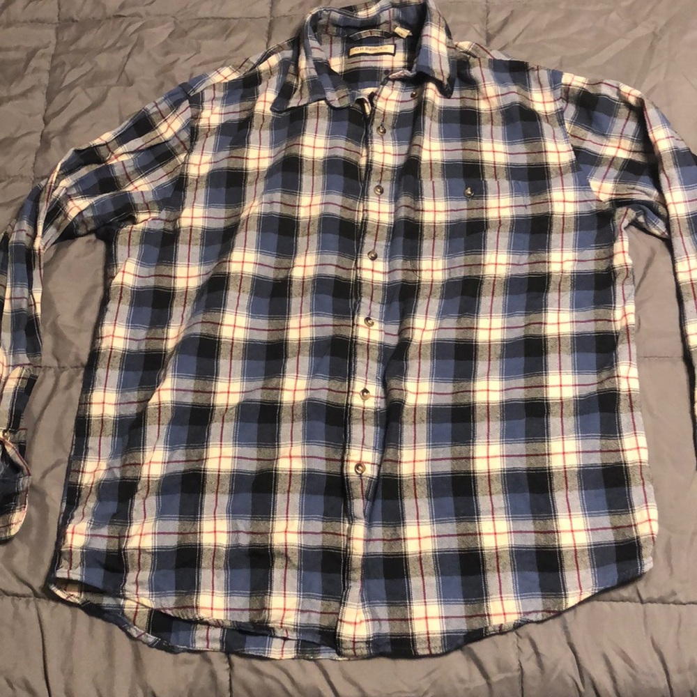 G.H Bass&co. Large flannel